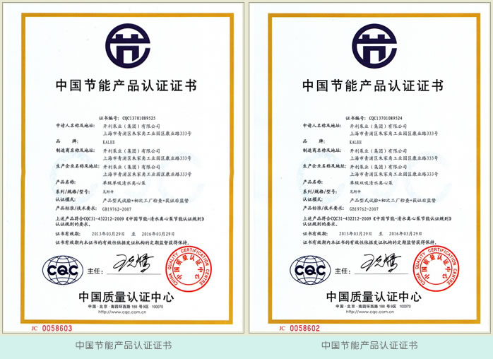 國際質量體系認證